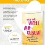 Buchvorstellung "Weil wir nicht aufgeben" am 11.10.2022 um 18.30 Uhr, Bibliothek Brixen