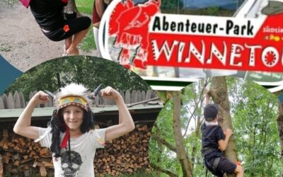 Ein Tag im “Abenteuer Park Winnetou” im Pustertal (Gais) am 15.07.2023