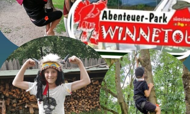 Ein Tag im „Abenteuer Park Winnetou“ im Pustertal (Gais) am 15.07.2023