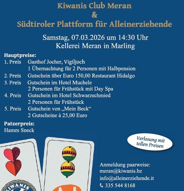 Benefiz-Preiswatten am 07.03.2026