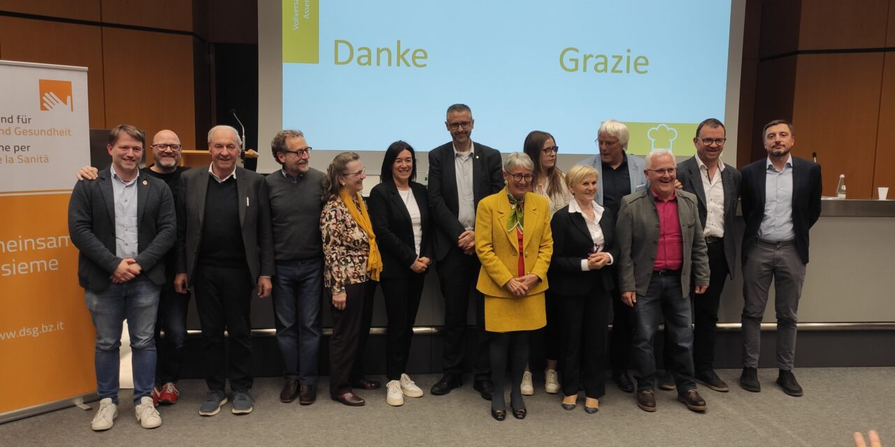 Dachverband für Soziales und Gesundheit – Neue Führung